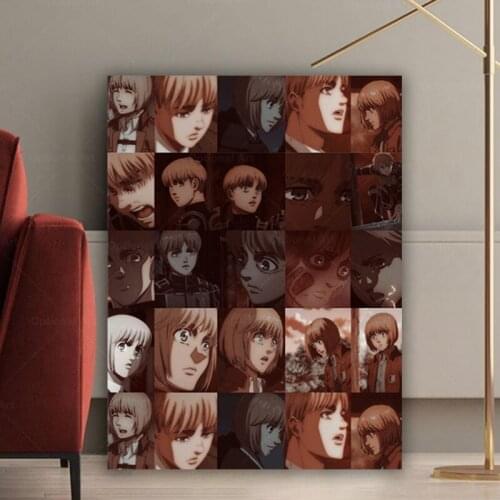 Armin Arlelt Attack on Titan Anime Canvas Painting Wall Art Posters Prints Pictures Living Room Decoration Home Decor