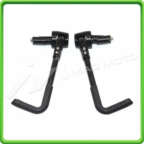 Free shipping Motorycle CNC Handle Bar Proguard System Pro Brake Clutch Levers Protect Guard For all black color
