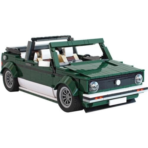 Kids Toys MOC Technical Roadster Car Red Building Blocks Modular Transportation Vehicles Block Model for Children Gift