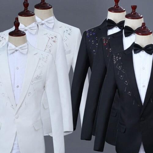 DJNIGHT Men's Suits
