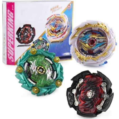 Bayblade Burst SuperKing B-171 Triple Booster Set Toys For Children Boys With Spark Launcher YH2241