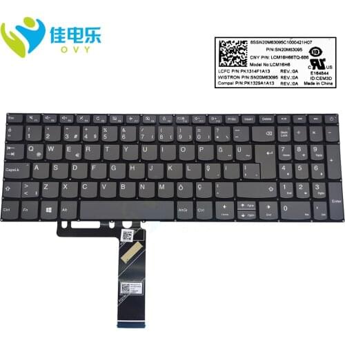 TR Turkey keyboard For Lenovo IdeaPad 320-15 320-15ABR 320-15IAP 330-15 IKBR 320-17ABR laptop keyboards SN20M63095 PK1314F1A13