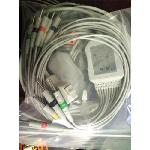 Kmtkeramed Fukuda Denshi Autocardiner, IEC, NO Resistance Din3.0,Cardimax FX-2111 FX-3010 / FX-4 One-Piece Series Cable