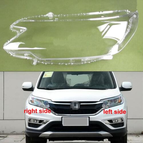 For Honda CRV CR-V 2015 2016 Headlamps Transparent Shell Headlight Cover Glass Lens Lampshade