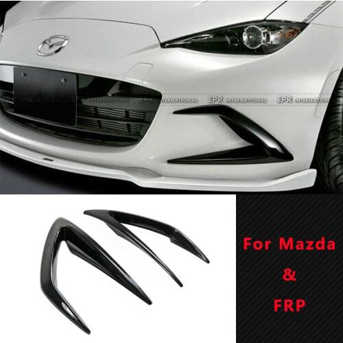 For Mazda MX5 ND5RC Miata Roadster SBLZ OE Fiberglass Front Bumper Duct Cover