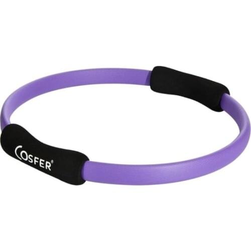 Pilates Yoga Natural Free Shipping Cosfer CSF-PC4 Circle Sponge-Purple