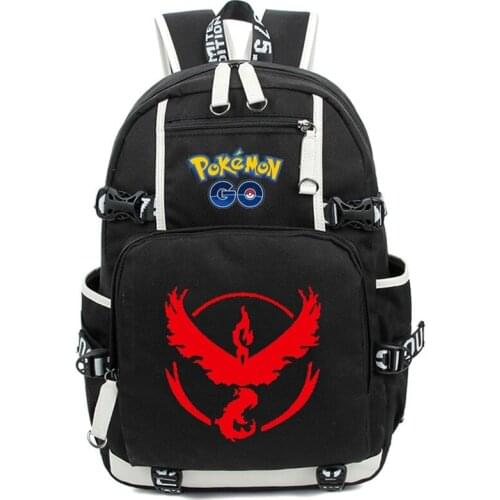 Anime Cosplay Backpack Pocket Monster Student School Shoulder Bag Teenage Laptop Travel Bags