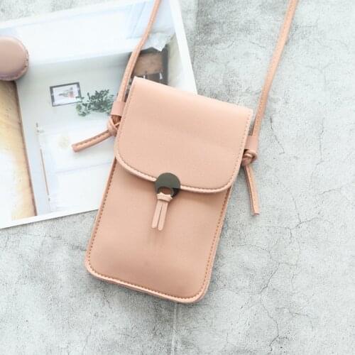 Phone Bag For Women Shoulder Transparent Bag Card Holders Girl Handbag Ladies Clutch Phone Wallets Purse 2020 New