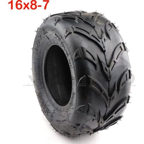 High-quality 16x8-7 tires 7 vacuum tires for four-wheeled motorcycle ATV Mavericks ATV Kart knob tubeless tires