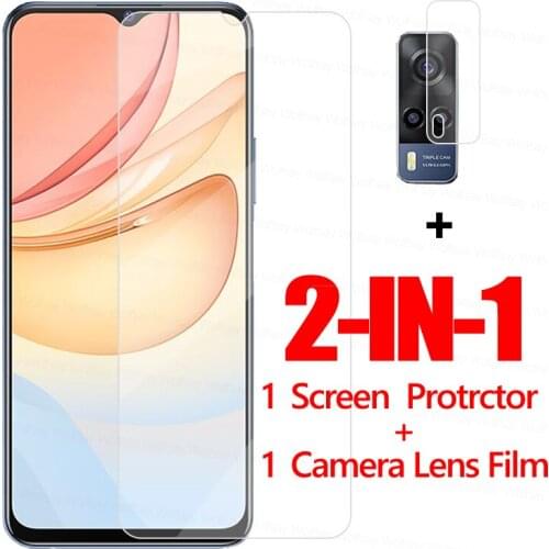 Wolfsay 9H Screen Protector For Vivo Y53S 4G Clear Glass For Vivo Y53S 4G Tempered Glass Protective Phone Film For Vivo Y53S 4G