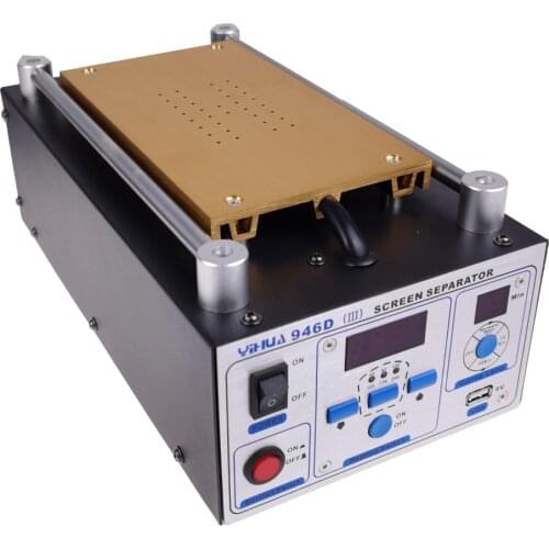 YIHUA 946D LCD Separator Built-In Vacuum Pump Phone Glass Split Screen Repair Separation Machine AC110V/220V