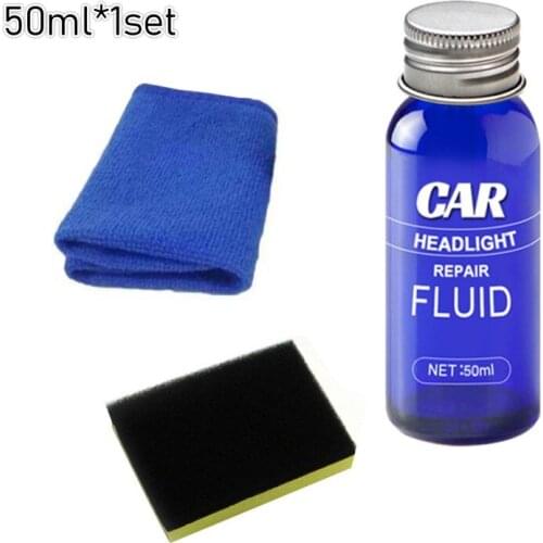 9H Car Headlights Liquid Repair Agent Headlamp Super Hydrophobic Polishing Anti-scratch And Maintenance Refurbished Liquid Kit