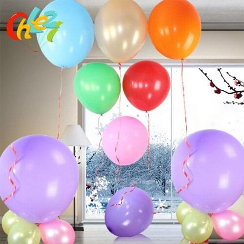 1pcs 36 Inch 90cm Big multicolor Latex Balloons Wedding Decoration Inflatable Helium Air Ballons Happy Birthday Party Balloons