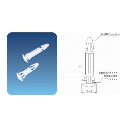 130 REVERSE LOCKING CIRCUIT BOARD SUPPORT RS-8 nylon pcb support spacer pcb standoff