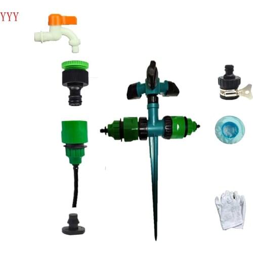 360 degree autorotation connection in series spray nozzle holder irrigation kits watering kits