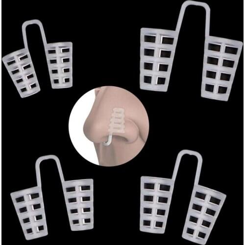 4pcs/set Snoring Stopper Anti Snoring Devices Snore Stopper Nose Vents Snore Nasal Dilators For Better Sleep