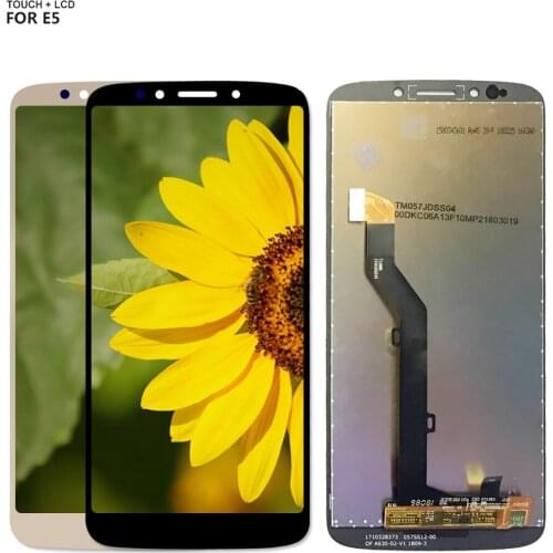 5.0" For Motorola MOTO E5 Lcd Display Digitizer Touch Screen Assembly Moto XT1944-4 Repair Part