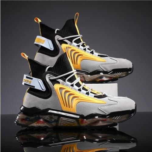 Spring Autumn Shoes Men Safety Work Shoes with Steel Toe Cap Puncture-Proof Boots Lightweight Breathable Sneakers