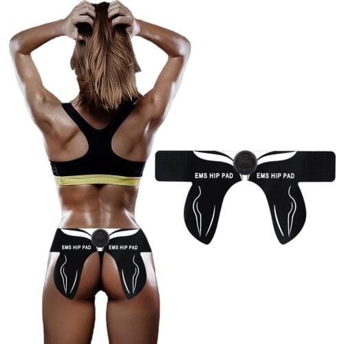 EMS Wireless Muscle Stimulator ABS Abdominal Muscle Trainer Toner Body Fitness Hip Trainer Shaping Patch Sliming Trainer Unisex