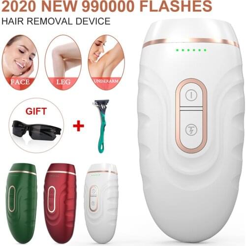 Laser Epilator 990000 Flash Depilador Laser Permanent Laser Hair Remover For Women Home IPL Flash Laser Photoepilator Dropship