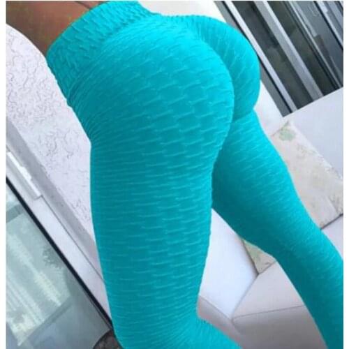 2021 New Bumps Style Leggings Put Hip Fold Elastic High Waist Legging Breathable Slim Pants Indoor Sports
