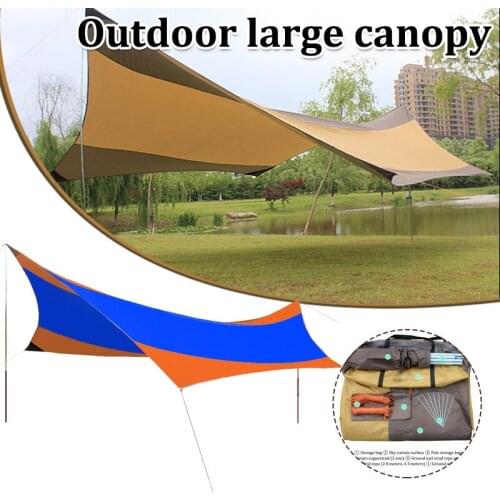 Outdoor Durable Shade Awning Multifunction Tent Cloth Outdoors Camping Mat Tents Outdoor Camping Carpa Al Aire Libre