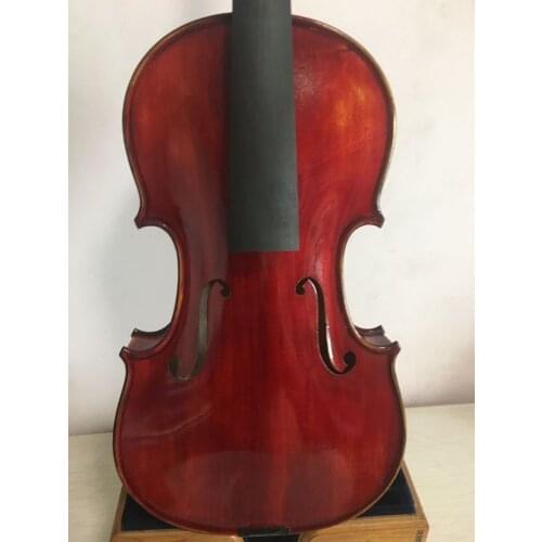 Unfinished 4/4 size violin solid maple back old spruce top 210311