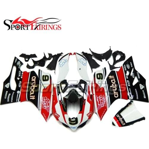 Fairings Fit Ducati 1199 899 Year 2012 2013 Sportbike ABS Motorcycle Fairing Kit Bodywork Motorbike Fairings Red Black Carenes
