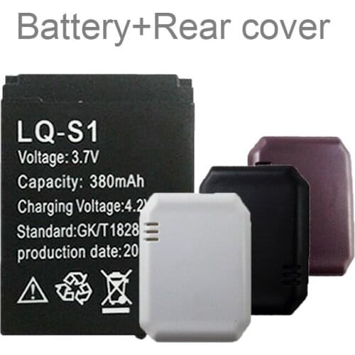 OCTelect LQ-S1 smart watch mobile phone battery 380mAh + rear back cover free shipping LQ-S1
