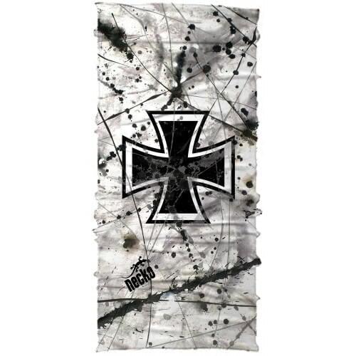 Necko White Biker Buff Bandana Face Mask-DN0466 444984858