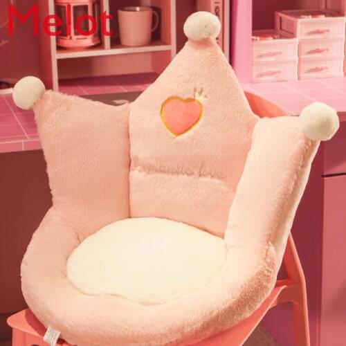 Seat Cushion Seat Cushion Chair Cushion Office Long-Sitting Cushion Lumbar Support Pillow Integrated Cushion