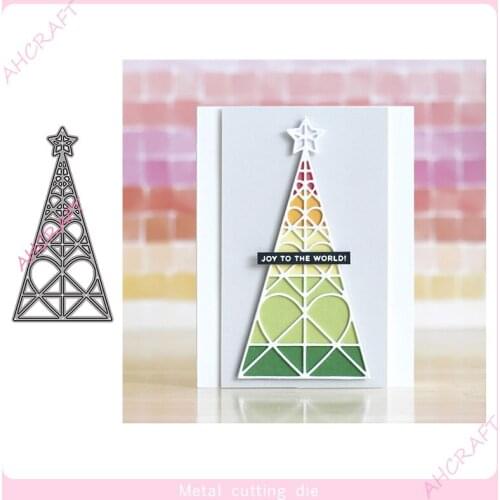 Christmas tree Metal Cutting Dies for DIY Scrapbooking Photo Album Decorative Embossing PaperCard Crafts Die2020