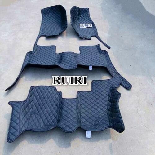 Custom special car floor mats for Right Hand Drive Mercedes Benz GL 350 400 450 500 X164 7 seats 2011-2006 waterproof carpets