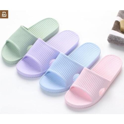 Youpin slippers soft ladies mens childrens sandals non-slip home shower slippers childrens casual slippers for family
