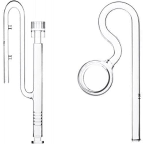 VIV ADA Quality Glass Peony Pipe Inflow Outflow Spin Lampeye Skimmer for Aquarium Filter Tube and Pump