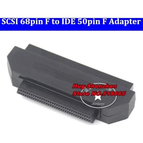 High Quality HPDB 68pin Female to IDE 50pin female adapter SCSI 68-pin to IDE 50-pin Converter