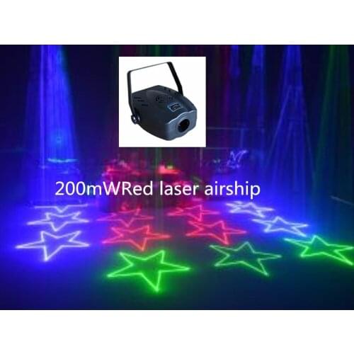 A1 200mW Red laser airship for party DJ stage studio Disco KTV luminaires theatre cyclorama projections iluminacion lighting