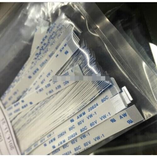 Free shipping 10PIN, spacing of 1.0MM, 80mm FFC TYPE A ,FFC/TTL flat line, soft wire, Flexible Flat Cable ROHS