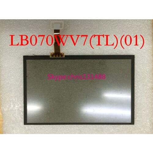 Free shipping origianl 7inch Touch screen LB070WV7(TL)(01) LB070WV7-TL01 LB070WV7 only touch panel for hyundaiCar GPS navigation