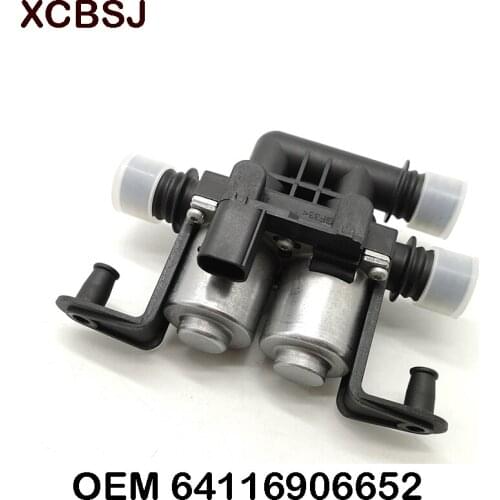 Heater Control Valve Solenoid 64116906652 For BMW E60 E63 E65 E66 535i 535i xDrive 535xi 545i 550i 645Ci X5 5 6 7 Series