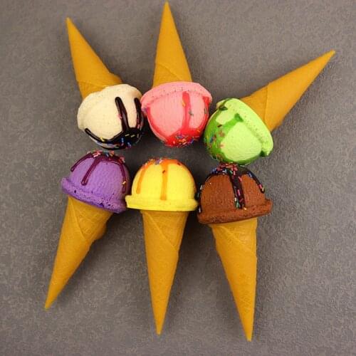 Simulation Ice Cream Model Party Supplies Cake Store Dessert Shop Decoration Artificial Fake Ice Cream Food Props