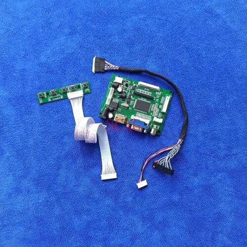 Laptops DIY Kit HDMI-compatible VGA AV Fit LP140WH4/LP140WH8/LP140WHU LCD screen controller board 1366*768 40-Pin LVDS 60Hz WLED