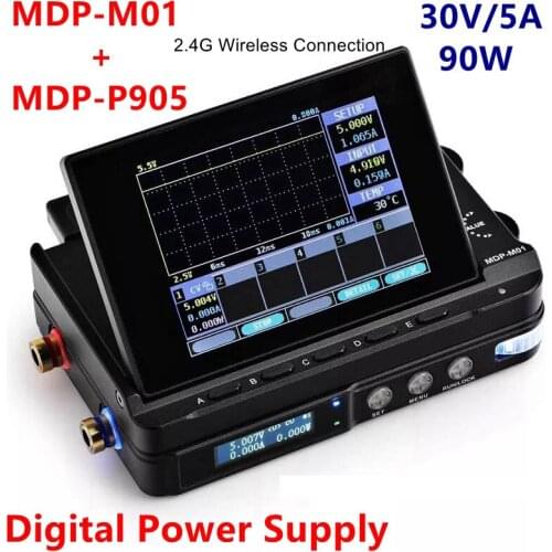 MDP-XP 30V 5A DC-DC CV CC Output Mini Lab Programmable Linear Power Adjustable Digital DC Power Supply Equipped 90W Meter Module