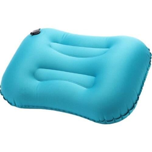 Outdoor Inflatable Pillow Travel Pillow Portable Light Pillow Travel Cushion For Camping, Hiking, U8K7
