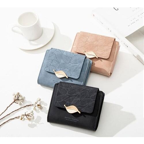 Spring New Ladies' Long Purse Korean Version Checkered PU Printed Girls' Clasp Large-capacity Womens Handbag