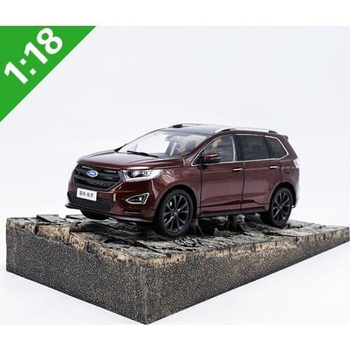 Original factory authentic 1:18 FORD EDGE 2016 diecast SUV car model with small gift