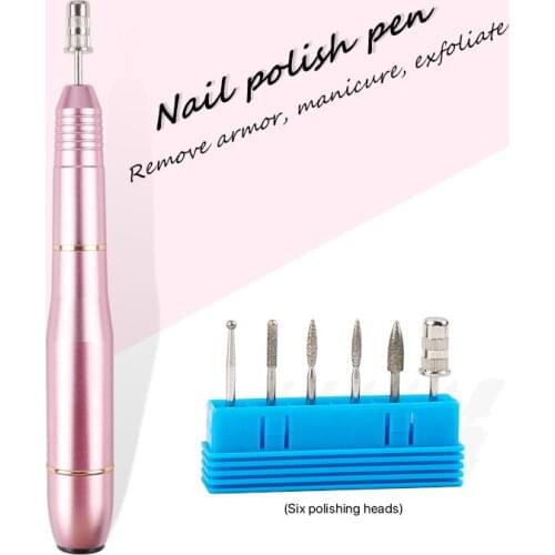 Portable Professional Electric Nail Drill Pro Nail Drill Kit for Acrylic Gel Nails Manicure Pedicure Polishing Shape Tools