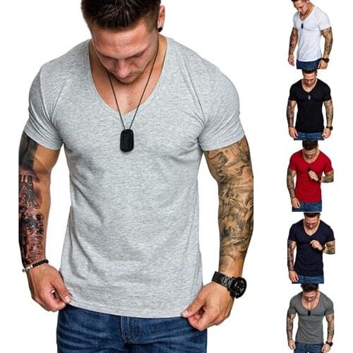 RONGEYU Short Sleeve T-shirts For Men
