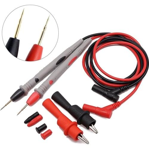 Probe Test Leads Pin for Digital Multimeter Needle Tip Multi Meter Tester Lead Probe Wire Pen Cable 20A 1000V