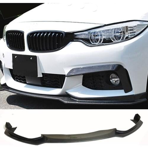 E-C Style Carbon fiber Front Bumper Lip Spoiler For BMW F32 F33 F36